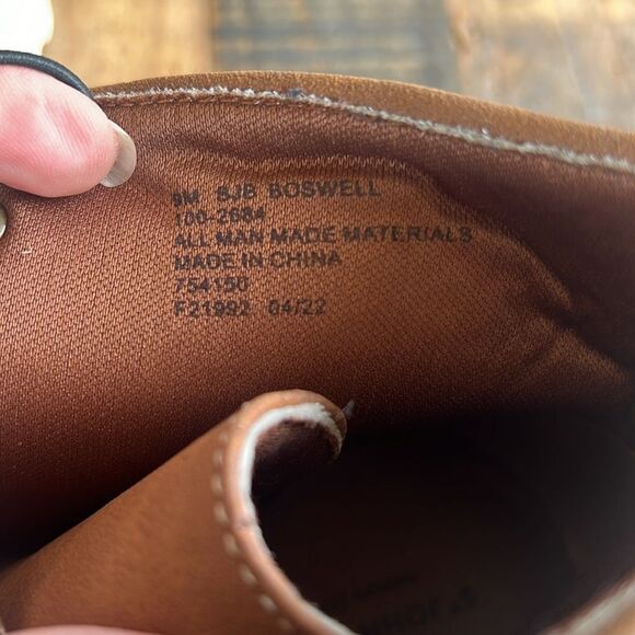 St. John’s Shoes Womens 9 Tan Boswell Heel Booties - Picture 7 of 7